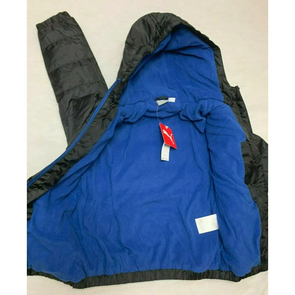 NWT PUMA BOYS HOODED JACKET COAT SIZE 7
